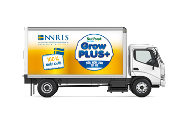 Nutifood GrowPLUS+ Sữa non – công thức sữa non của chuyên gia dinh dưỡng Châu Âu