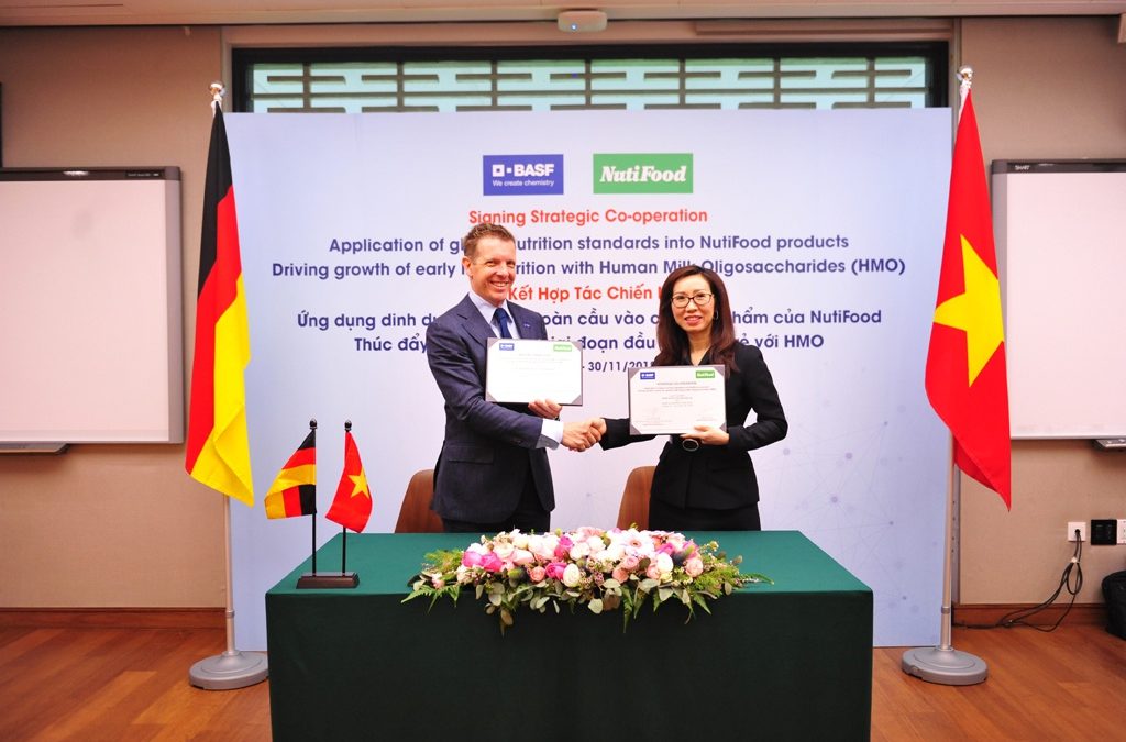 NutiFood partners with BASF to produce HMO products