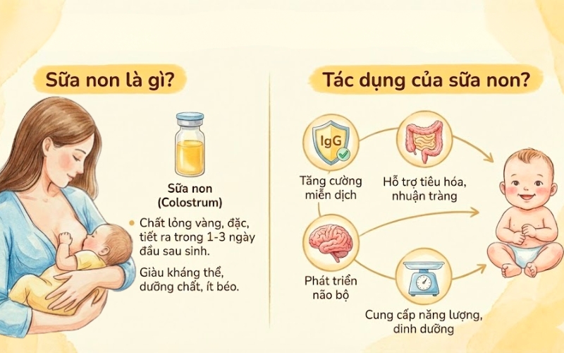 Sữa non là gì?