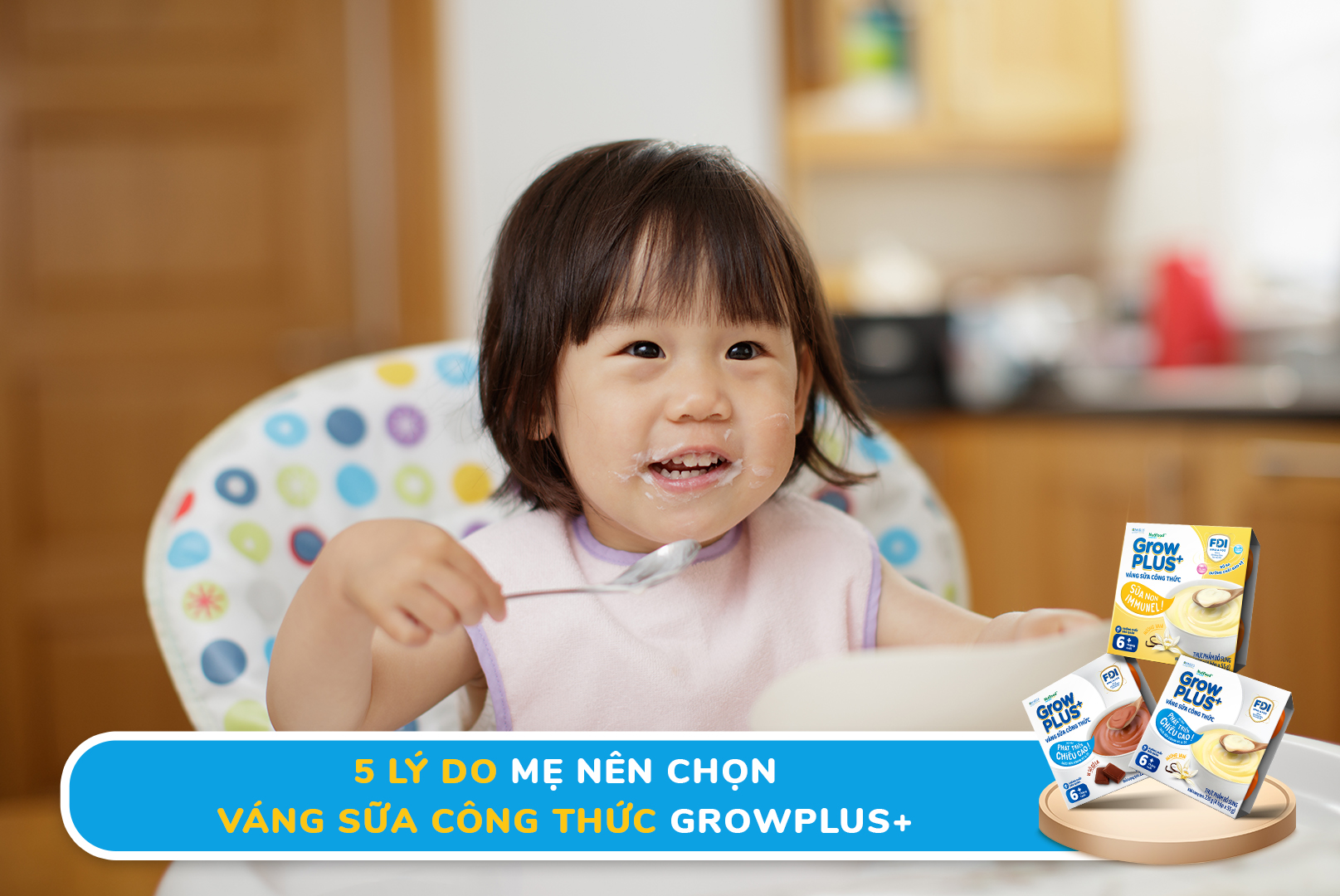 váng sữa công thức GrowPLUS+