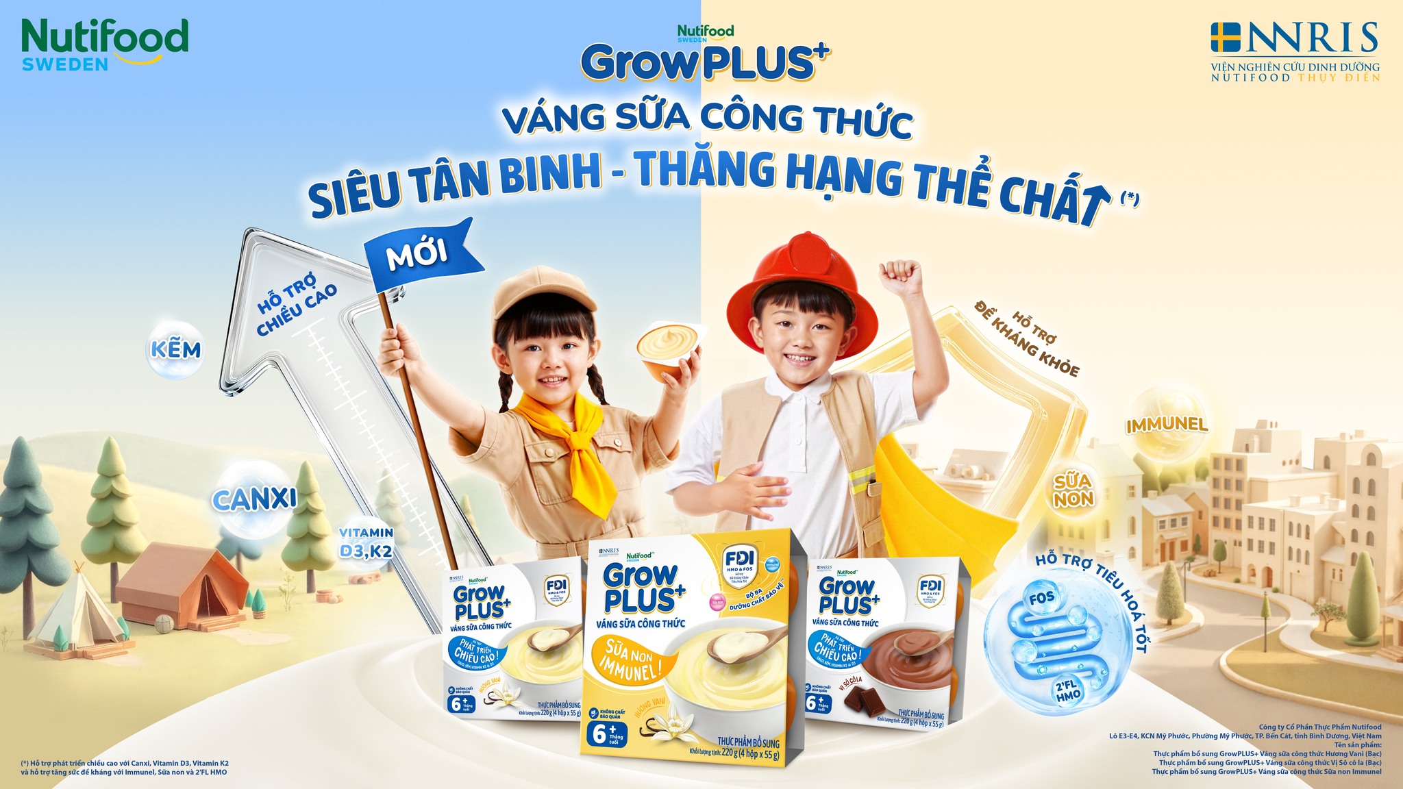 Váng sữa công thức GrowPLUS+