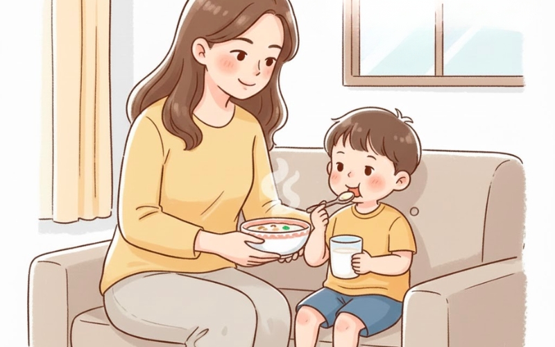 Sau khi ốm, chăm sóc dinh dưỡng đúng cách giúp trẻ nâng cao sức đề kháng, cải thiện tiêu hóa và giảm nguy cơ tái phát bệnh.