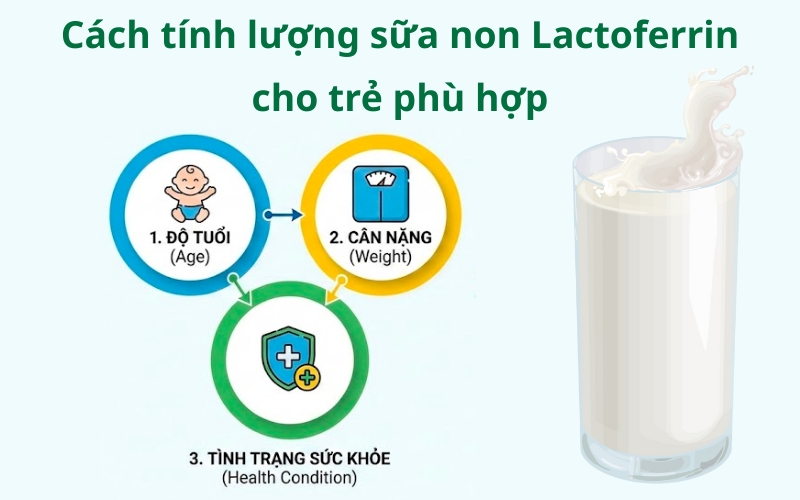 cách tính lượng sữa cho trẻ sơ sinh