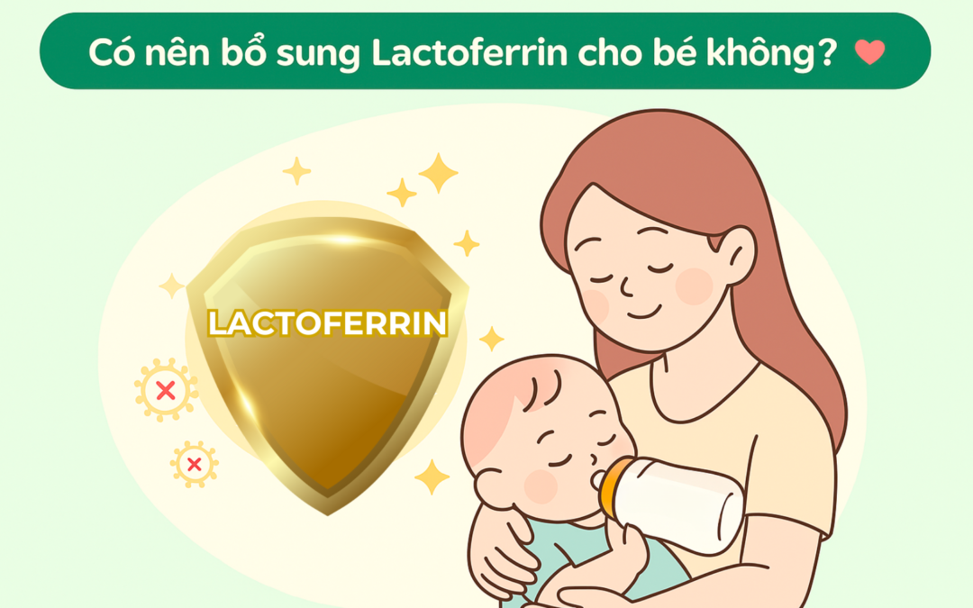 Có nên bổ sung Lactoferrin cho bé không? Hướng dẫn bổ sung Lactoferrin