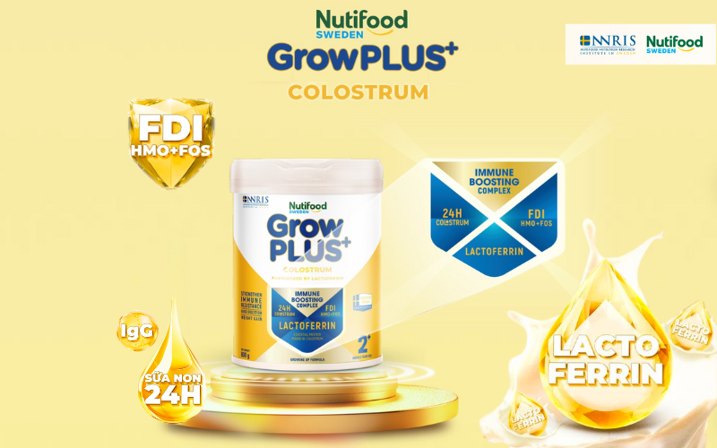 Lactoferrin + sữa non