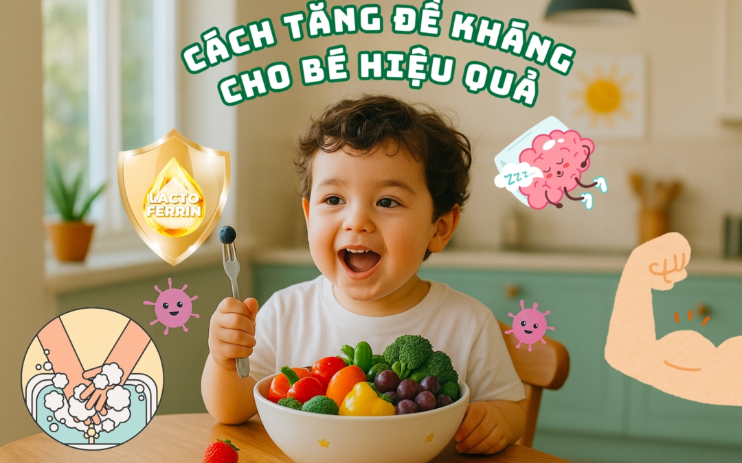 Cách tăng đề kháng cho bé trong giai đoạn thời tiết lạnh và giao mùa