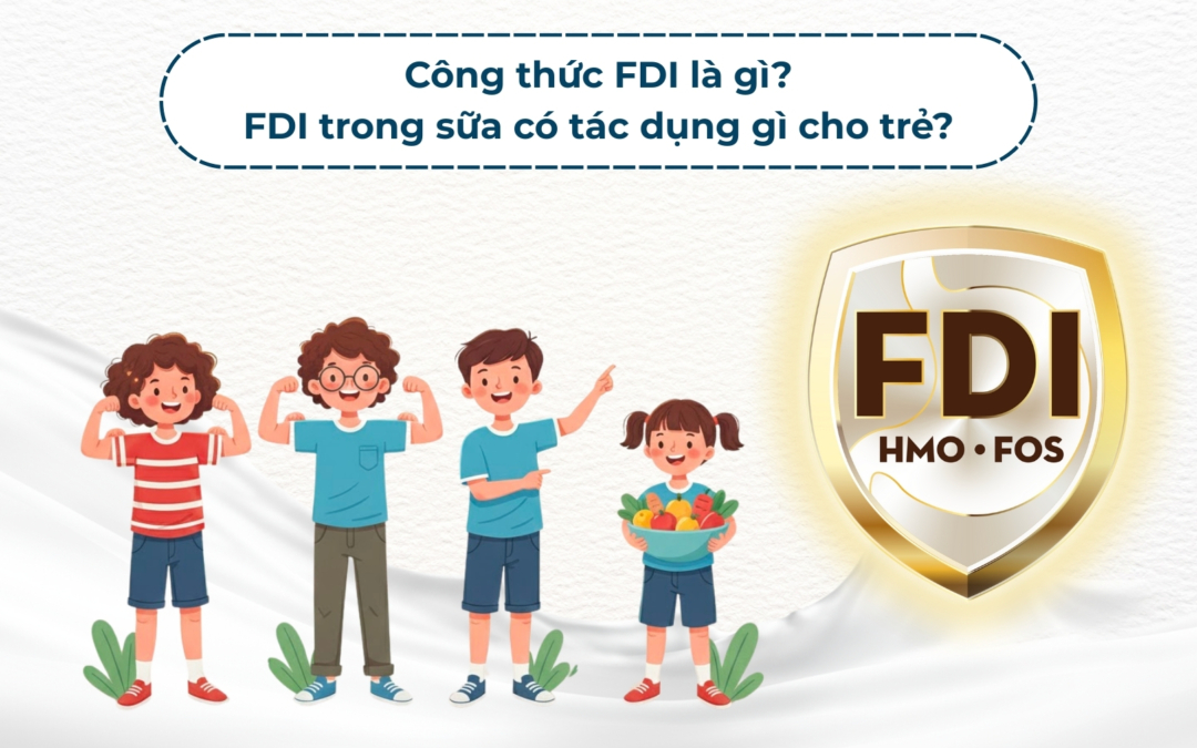 Công thức FDI là gì? FDI trong sữa có tác dụng gì cho trẻ?